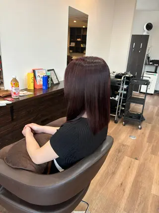 カラー BELSTA 遠藤亜実のヘアスタイル