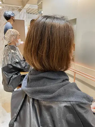 ショート ハイトーン×似合わせ 🌱中川慎之介のヘアスタイル