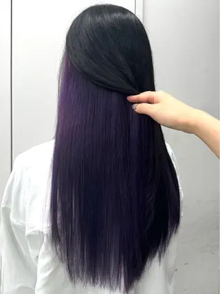 ロング ✨透明感艶カラー YUKI✨のヘアスタイル