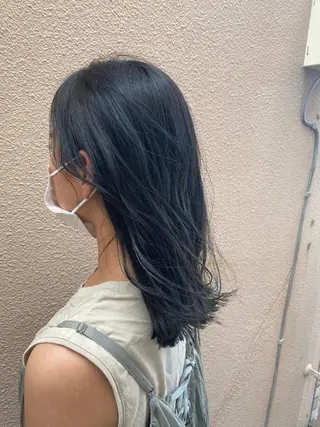 ミディアム プルエク/clana ♡marinのヘアスタイル