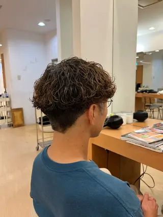 パーマ メンズ 💠つたふうか/ 韓国/メンズヘア💠のヘアスタイル