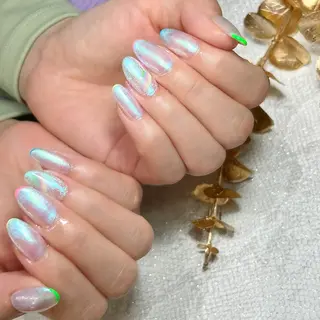 ネイル Mizuliネイル 眉毛メイクのサロンのネイルデザイン