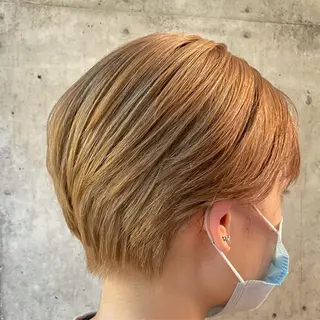 ショート カラー 🔥メンズ特化パーマ 🦖増田弘明🦖のヘアスタイル