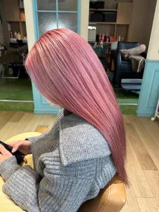 ロング 美髪改善・ブリーチ tadasuke⭐️のヘアスタイル