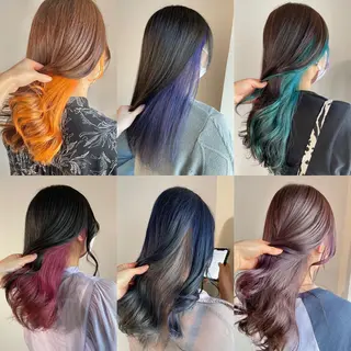 ミディアム カラー La fith hair ray所属・メンズ/パーマ/ ブリーチ/KAITOのヘアスタイル