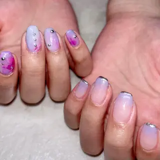 ネイル mimi 高石桃朱のネイルデザイン