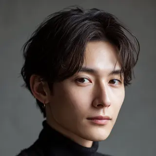 メンズ 飯田 知将のヘアスタイル