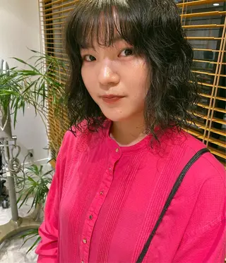 ショート カラー パーマ パーマ指名No1 /namiのヘアスタイル