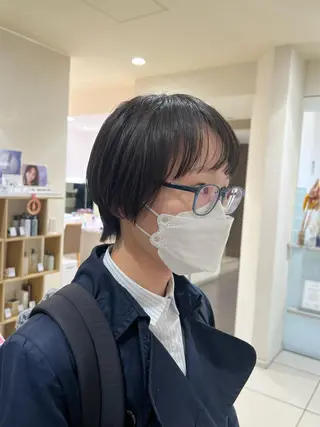 ショート ぷつっとボブ/ 似合わせ🥀原ちひろのヘアスタイル