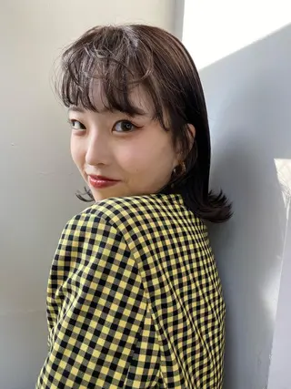 ミディアム カラー アレンジ指名 no.1✨ｈａｋｏのヘアスタイル