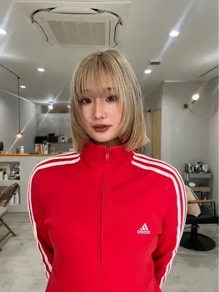 カラー YOKE /桃山台 / ioriのヘアスタイル