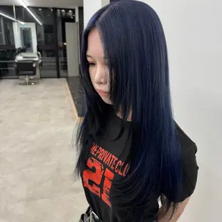 ロング カラー エクステ/ベージュ 韓国ヘア/KENTAのヘアスタイル