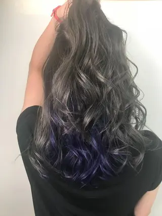 カラー 酸性ストレート/ブリ ーチなし/中村 匠のヘアスタイル