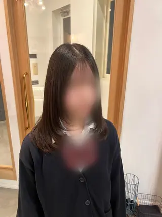 ミディアム ❄️ さき❄️のヘアスタイル