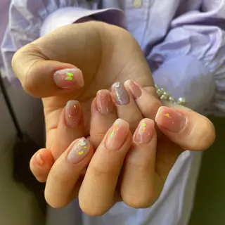 ネイル 栗田 ゆう子のネイルデザイン