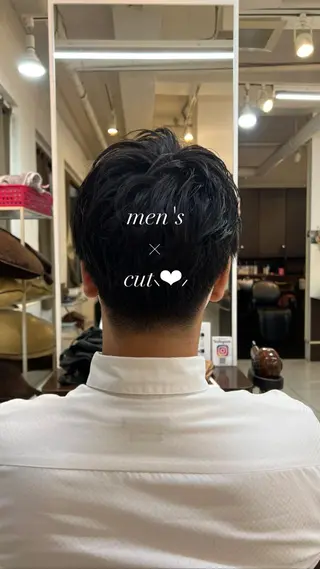 メンズ 大人女性ぼかし メンズ強化🦙平作のヘアスタイル