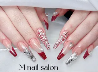 ネイル M🌷nail 長さだし専門店のネイルデザイン