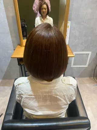 ショート カラー 一ノ谷 優妃のヘアスタイル
