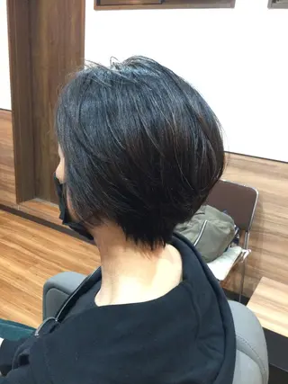 ショート カラー Annon プライベートサロンのヘアスタイル
