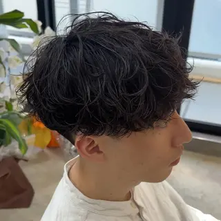 ショート パーマ メンズ STAND博多所属・⛽️STAND 博多⛽️のヘアスタイル