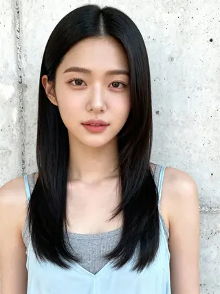 ロング カラー 韓国レイヤーカット 🫧大阪梅田レイヤーのヘアスタイル