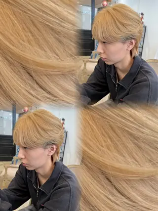 カラー メンズ 川畑悠真 /メンズ縮毛矯正特化のヘアスタイル