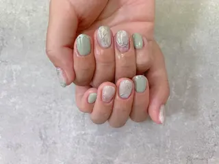 ネイル foglia❁﻿. ⌇﻿imamuraのネイルデザイン