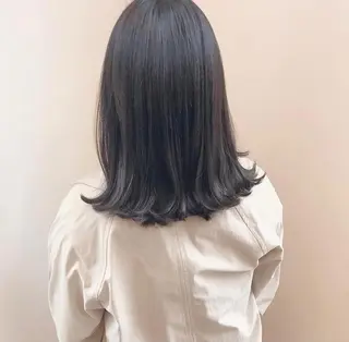 ミディアム カラー HATSUMEI ゆうまのヘアスタイル