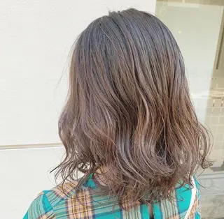 ミディアム 韓国　縮毛矯正 髪質改善　木村のヘアスタイル