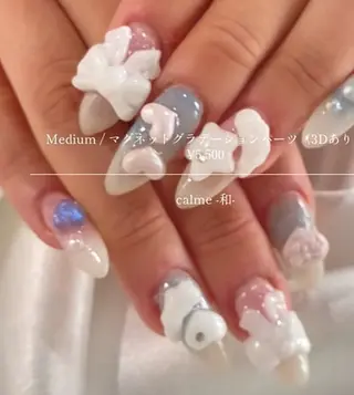 ネイル calme-和-所属・ネイルサロン calme-和-のネイルデザイン