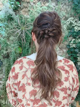 ロング 支持率No.1💖 オチアイのヘアスタイル