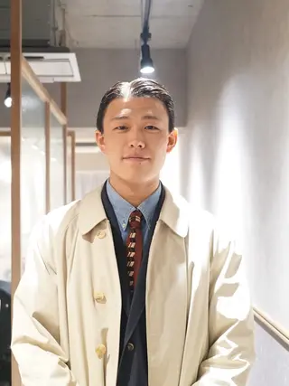 ショート メンズ 東 峻平のヘアスタイル