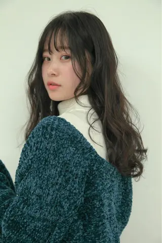 セミロング カラー パーマ ヘアアレンジ メンズ キッズ ネイル マツエク・マツパ MODEK's西宮店 マネージャー神道有基のヘアスタイル