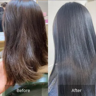 セミロング ku-to+所属・髪質改善✨ 角谷　勇のヘアスタイル