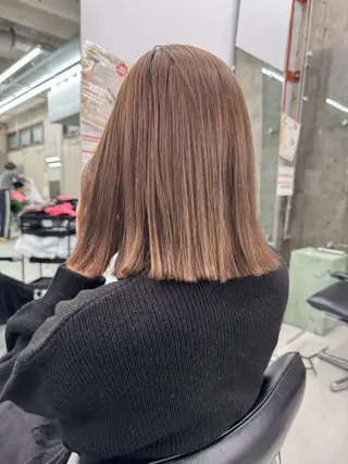 ショート カラー ヘアアレンジ noe'所属・ブリーチ/ハイトーン /ボブ/MIKU💫のヘアスタイル