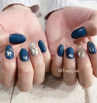 ネイル 北浦和 自爪育成ケアのネイルデザイン