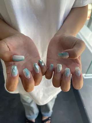 ネイル GRANDE大須 Cecil💜のネイルデザイン