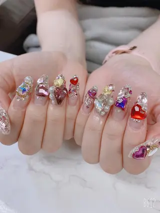 セミロング JNA認定講師🌸 RIEのネイルデザイン