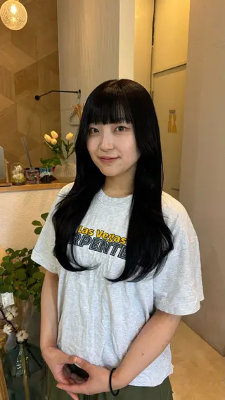 ロング カラー Rinon所属・沖 真琴のヘアスタイル