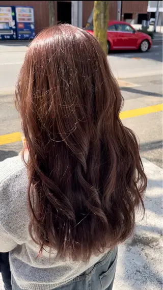 ロング カラー レイヤー/透明感/髪 質改善/メンズ/佐藤のヘアスタイル