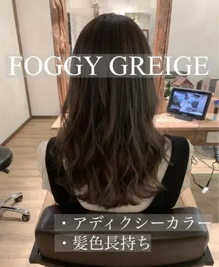 ロング カラー SALOWIN(サロウィン)広島並木通り所属・田村和範/似合わせ カラー/髪質改善のヘアスタイル