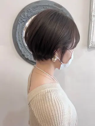 ショート 🕊鈴木李歩🤍 /似合わせカットのヘアスタイル