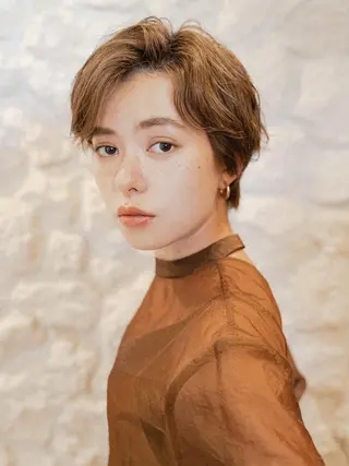 ショート 柳下 涼のヘアスタイル