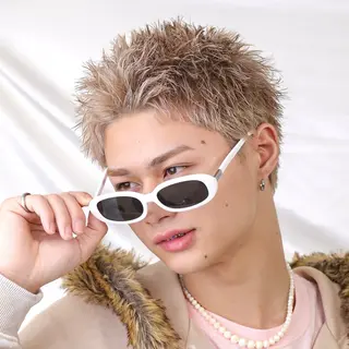 ショート カラー パーマ AI TOKYO Ciel所属・横浜/メンズ特化/ ⚡️aito⚡️のヘアスタイル