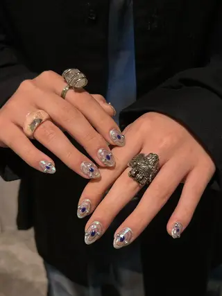 ネイル ᗰIᖇᗩ☼ 𐦍 ☼ ᑎᗩIᒪのネイルデザイン