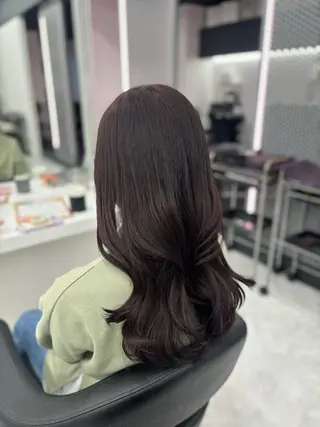 ロング カラー 🤍レイヤー/顔周り /hirari🤍のヘアスタイル
