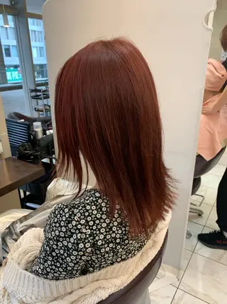 セミロング 千葉 香奈のヘアスタイル