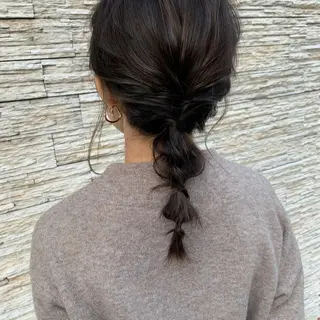 ヘアアレンジ jjeno所属・kaN./ボブ /髪質改善ストレートのヘアスタイル