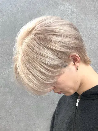 ショート AI TOKYO men's 渋谷所属・カマタ ハルキのヘアスタイル