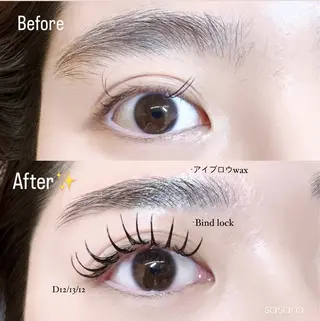 マツエク・マツパ 🍒束間まつ毛ෆ sasara🍒のマツエク・マツパデザイン